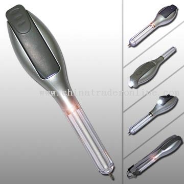 Rotatable LED Ballpoint Pens