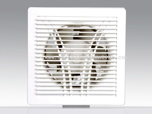 luxury plastic ventilation fan with shutter&iron net from China