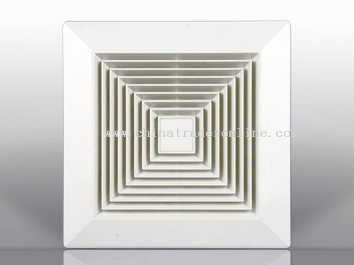 luxury plastic ventilation fan with shutter&iron net from China