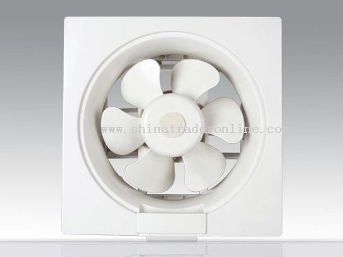 plane plastic ventilation fan with shutter