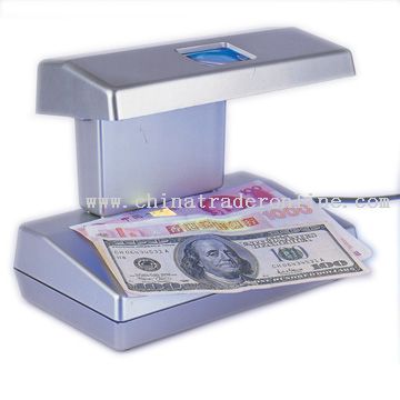 Banknote and Counterfeit Money Detector with Built-in Magnifier