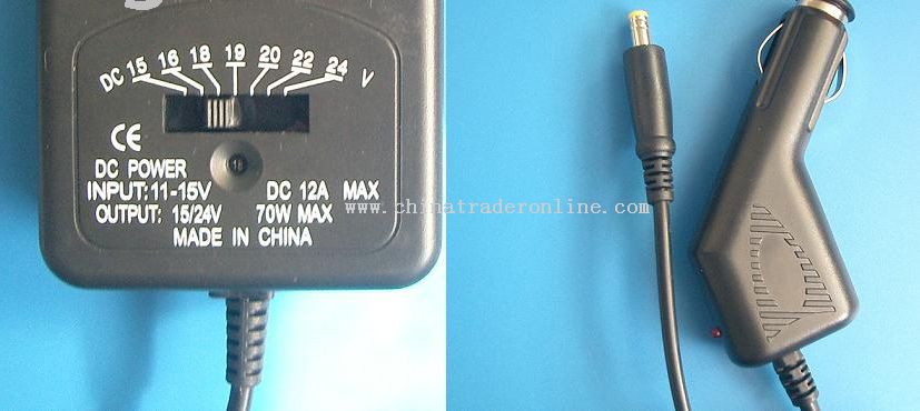 Laptop Car Charger from China