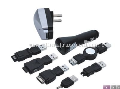 USB Trinty charger from China