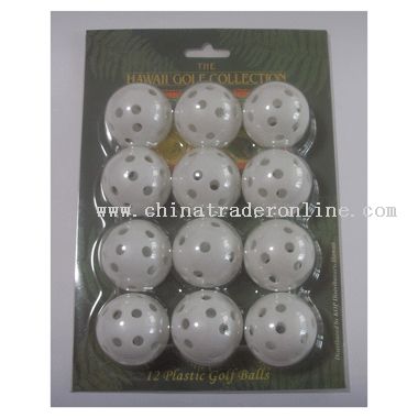 12 Hollow Balls in blister card