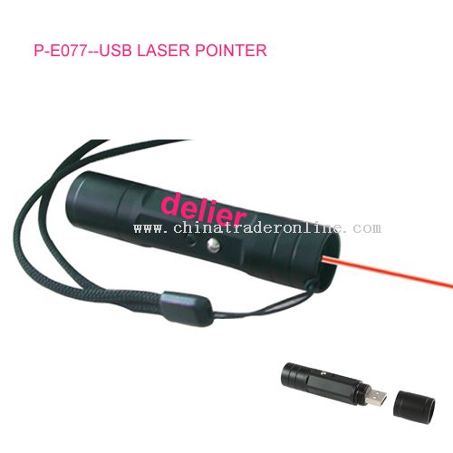 USB Flash Laser Pointer