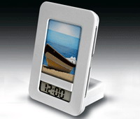 USB HUB with photo frame and clock