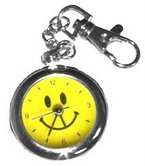 Happy Face Keychain Watches from China