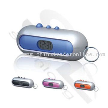 LCD Clock Keychain from China