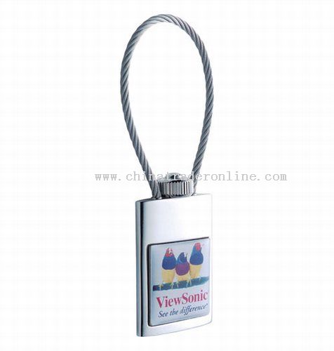 Nickel Cable Epoxy Keytag