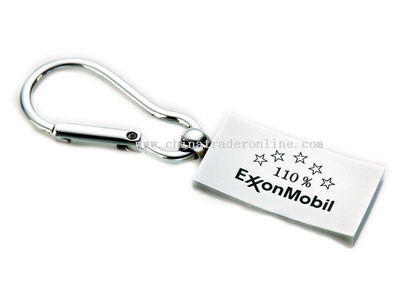 Rectangular Carabiner Keytag from China