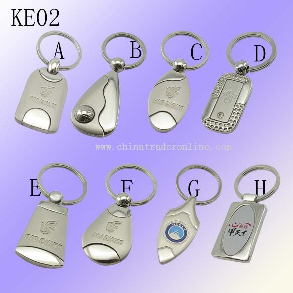 zinc alloy keychain from China