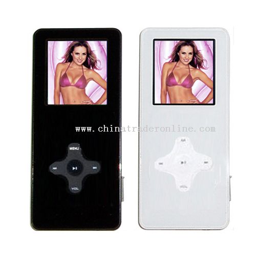 1.8 inch TFT 4G MP4 MP3+FM Radio+Movie Musi+Gift two colors Available from China