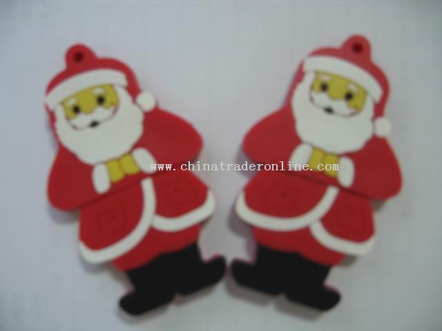 Santa claus usb disk from China