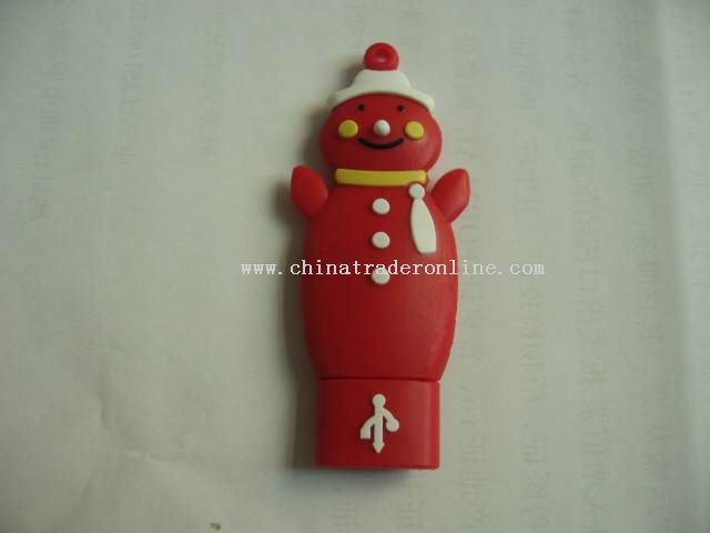 Santa topic usb drive from China