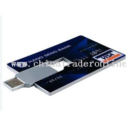 credit card usb disk from China