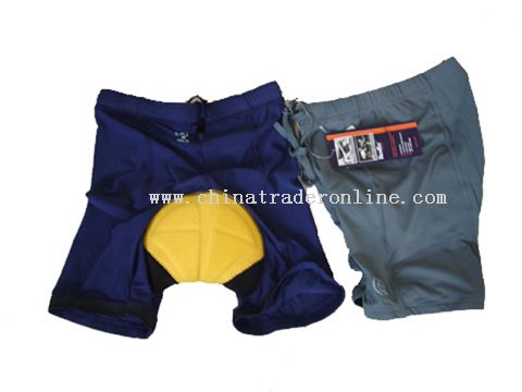 bike shorts with Du Pont coolmax pad