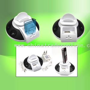 High quality stereo speakers dock for iPODs