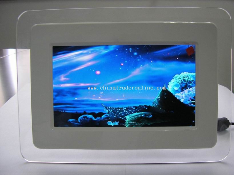 7-inch16:9 size Active Matrix TFT LCD display Digital Photo Frame