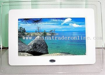 7-inch16:9 size Active Matrix TFT LCD display Digital Photo Frame