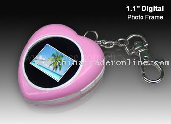 digital photo frame with keychain from China