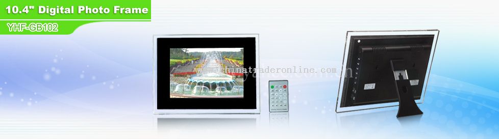 10.4 TFT Screen digital photo frame from China