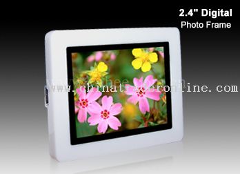 2.4 Inches digital photo frame from China