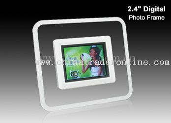 2.4digital photo frame from China