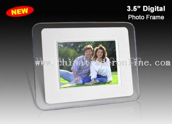 3.5 inch TFT LCD screen digital photo frame from China