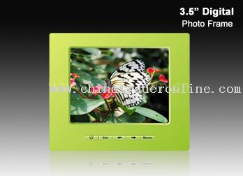 3.5 inch TFT LCD screen digital photo frame from China