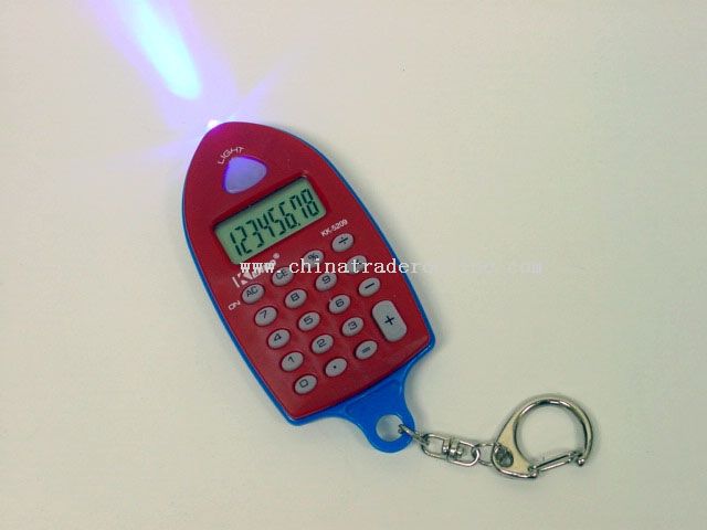 Keychain Calculator with Money Detector