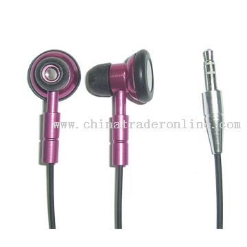 Earphone for MP3 from China