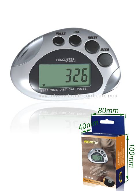 Pedometer with Pulse