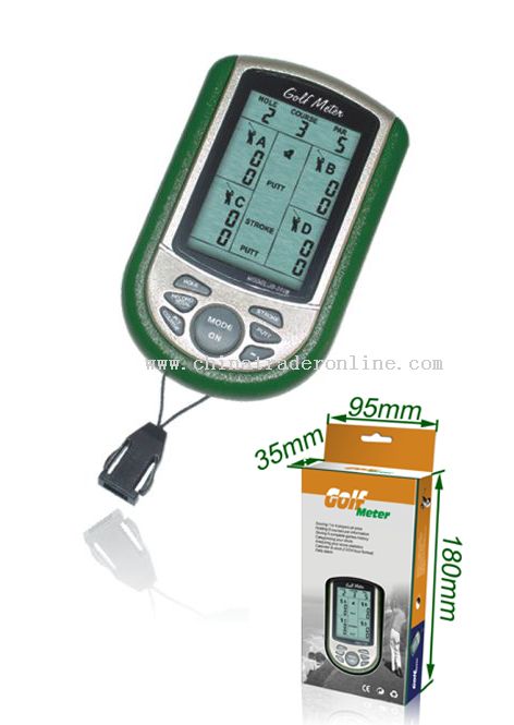 Professional Golf Meter