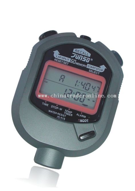 Two row display for lap Professional Stopwatches from China