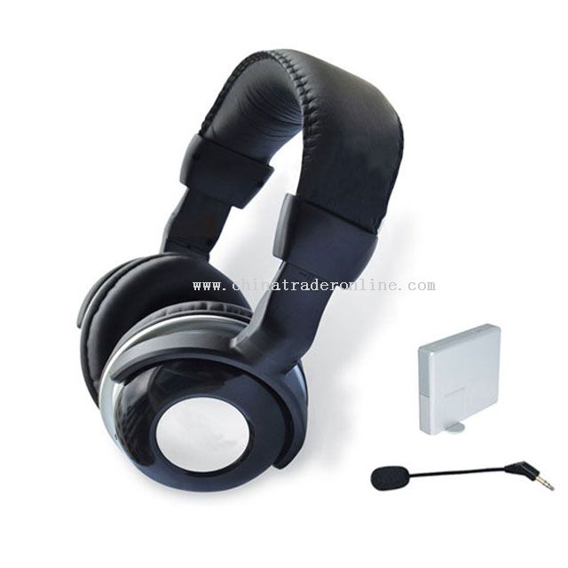 Wireless stereo headphone with dual interphone from China