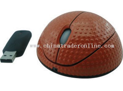 Basketball Shape Mouse