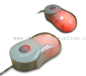 Mini Optical Mouse with light