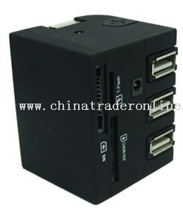 Universal USB Card Reader With Hub from China