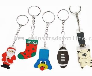 Xmas USB Flash  Drive Keychain