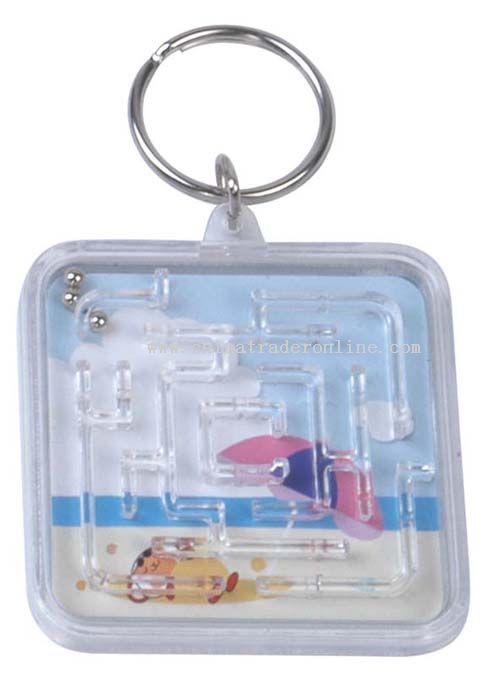 Crystal Maze Key Ring