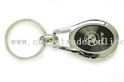 BMW Oval Key Chain Black from China