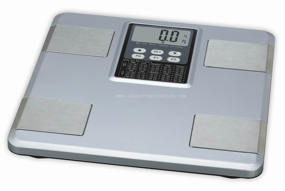 Electronic body fat scale from China