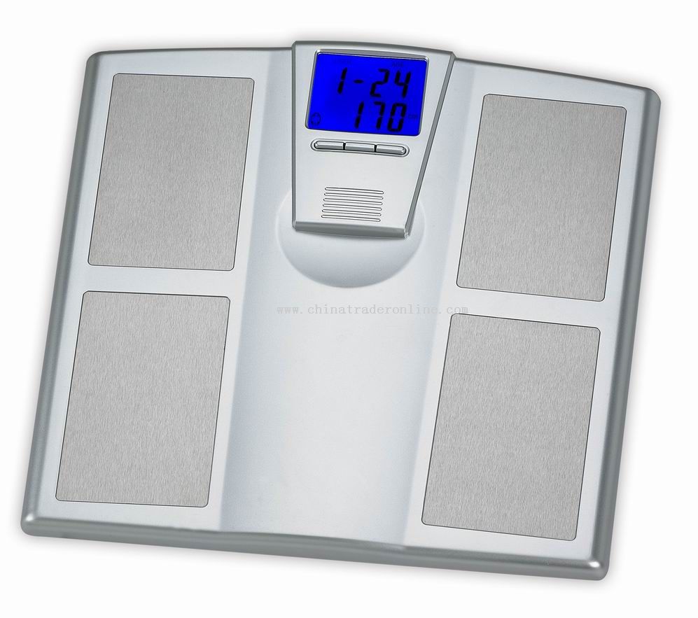 Electronic body fat scale with backlight from China