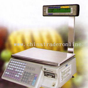 Electronic Pricing Scale with Printer