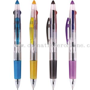 3-colors ballpen from China