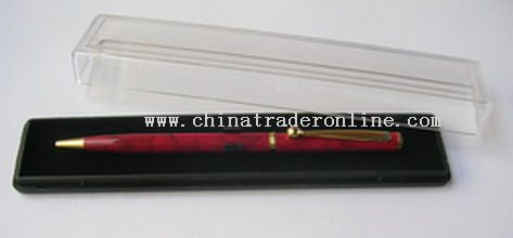 Ball pen with plastic box from China