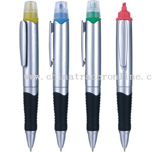 Hi-lighter ballpen from China