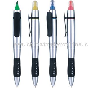 Hi-lighter ballpen from China