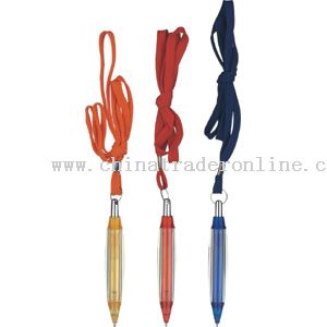 PEN WITH LANYARD from China