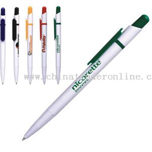 RETRACTABLE PLASTIC BALLPEN